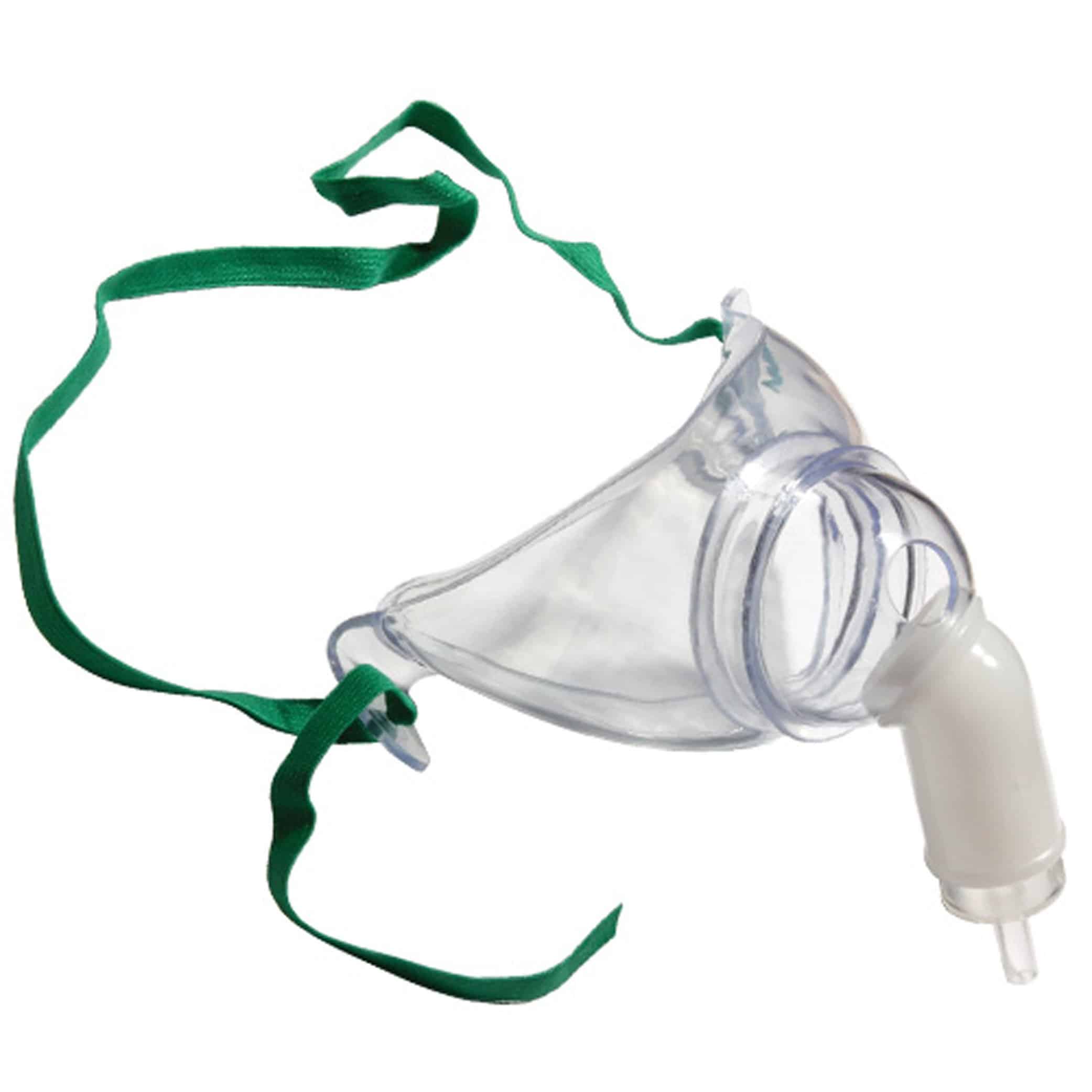 Tracheostomy Mask Collar Style Adult One Size Fits Most Adjustable Head Strap