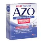 Urinary Pain Relief AZO® Maximum Strength 99.5 mg Strength Phenazopyridine HCL Tablet 12 per Box