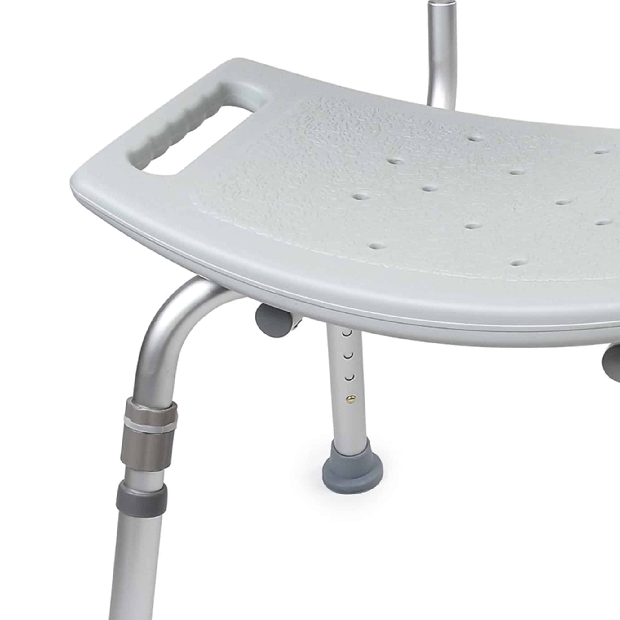 BathChair McKesson Without Arms Aluminum Frame Removable Backrest 19-1/4 Inch Seat Width 300 lbs. Weight Capacity