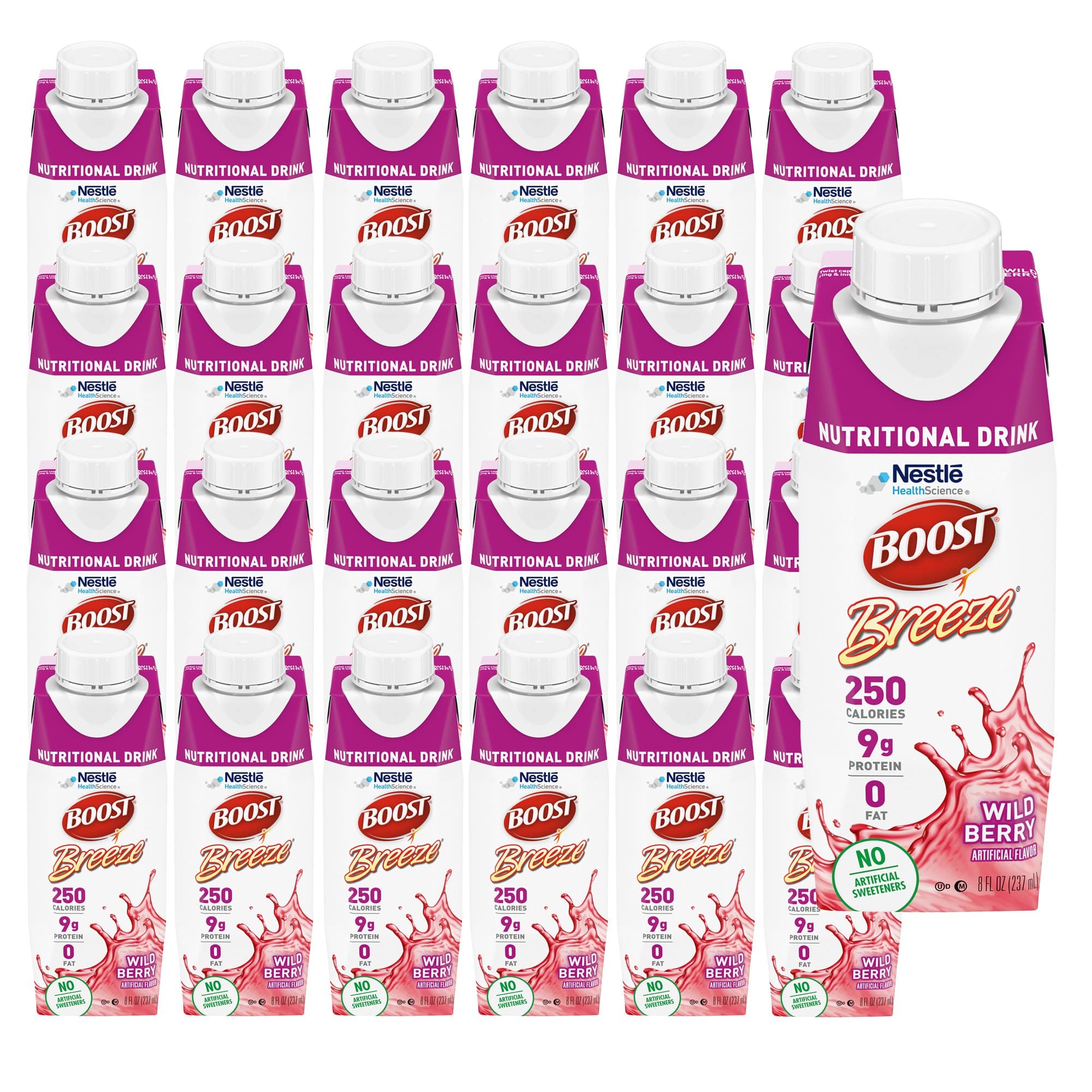 Boost Breeze Wild Berry | Clear Drink