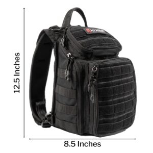 First Aid Kit My Medic™ RECON Standard Black Nylon Backpack