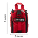 Trauma First Aid Kit My Medic™ TFAK Red Nylon Bag