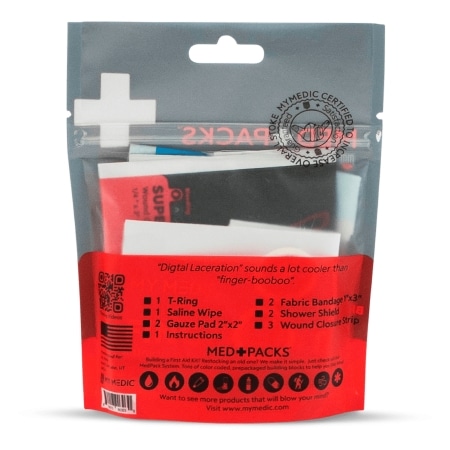 First Aid Kit My Medic™ MED PACKS FInger Cut Pouch