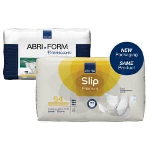 Unisex Adult Incontinence Brief Abena® Slip Premium S4 Small Disposable Heavy Absorbency
