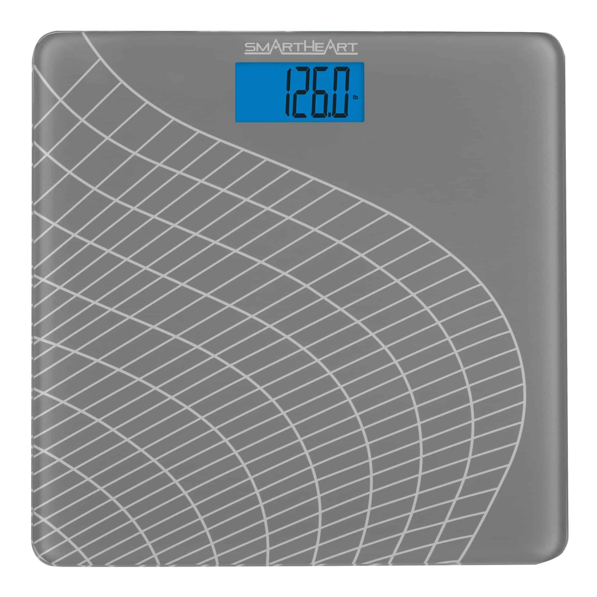 Floor Scale Veridian® Digital Display 438 lbs. / 199 kg Capacity Gray Battery Operated