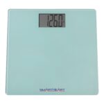 Floor Scale SmartHeart Digital Display 438 lbs. / 199 kg Capacity Gray Battery Operated