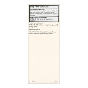 Cold and Cough Relief Foster & Thrive™ 200 mg / 5 mL Strength Syrup 4 oz.