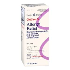 Children's Allergy Relief Foster & Thrive™ 12.5 mg / 5 mL Strength Liquid 4 oz.