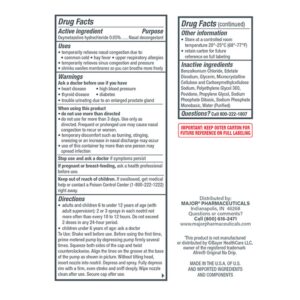 Major® Sinus Relief Spray | 30 mL