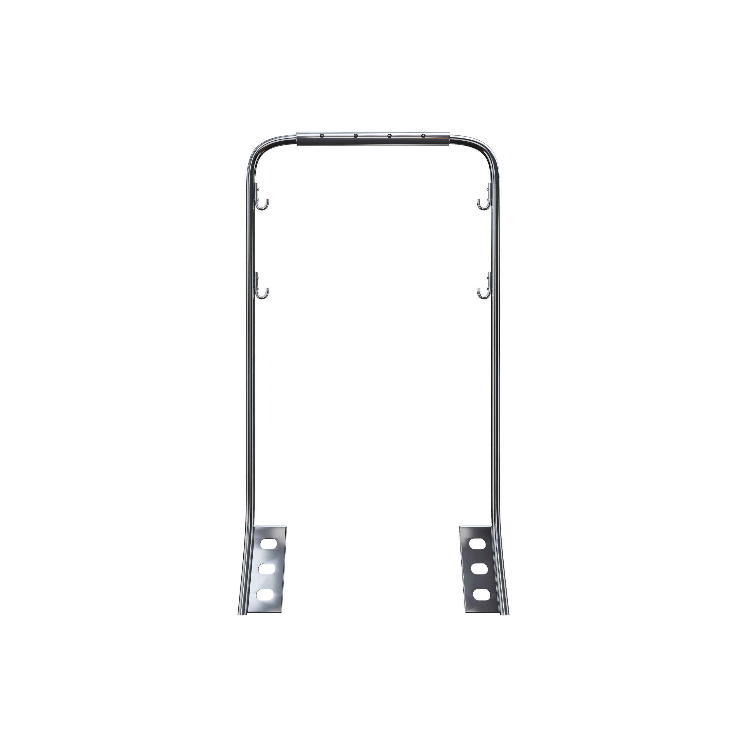 Overhead Adjustable Wheelchair Anti Theft Bar with IV Hook | ATXMS