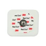 ECG Monitoring Electrode 3M™ Red Dot™ Snap Connector Sticky Gel Foam Backing Adult Non-Radiolucent