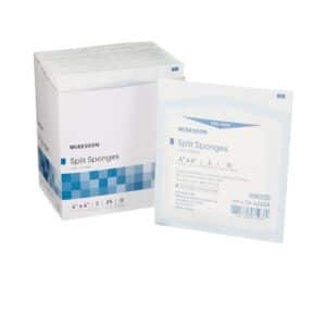 Drain Sponge McKesson 4 X 4 Inch 6-Ply Sterile 2 per Pack