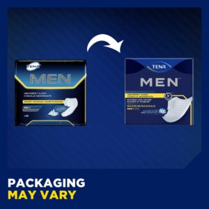Bladder Control Pad TENA® Men™ Maximum 8 Inch Length Heavy Absorbency Dry-Fast Core™ One Size Fits Most
