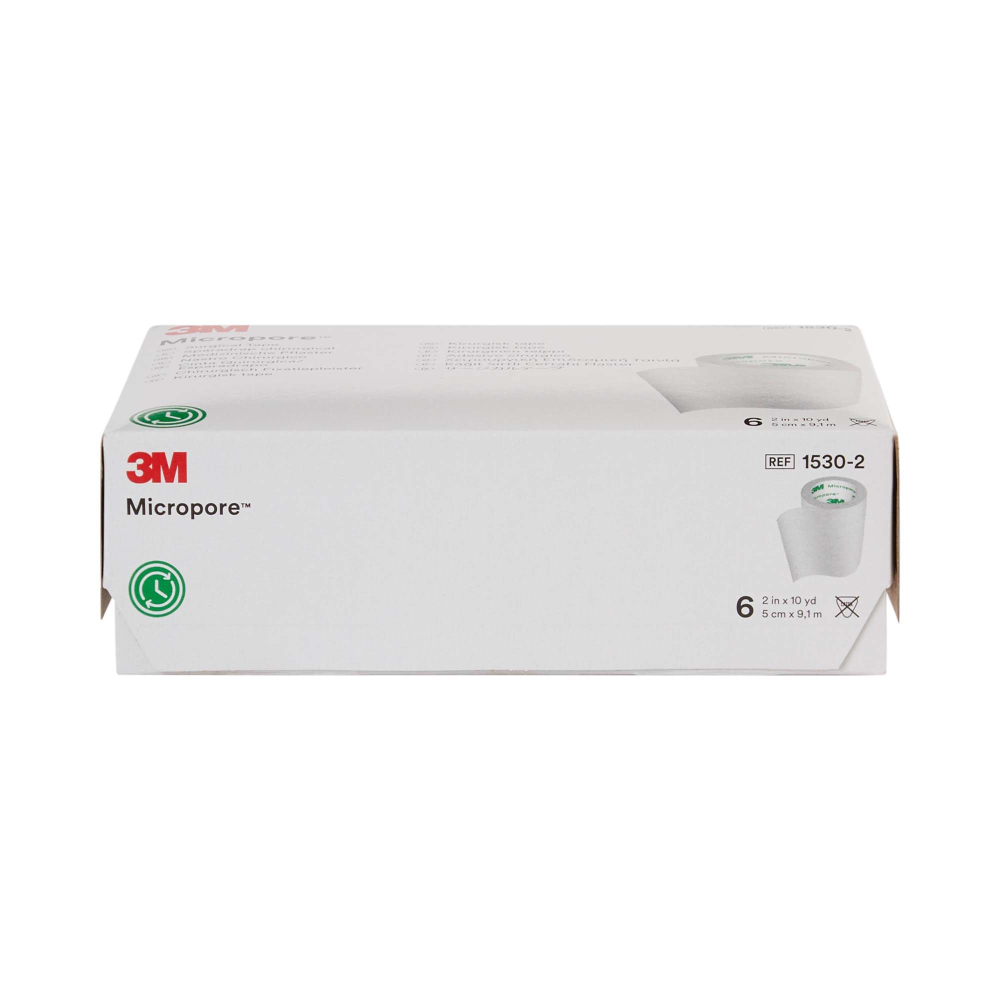 Medical Tape 3M™ Micropore™ White 2 Inch X 10 Yard Paper NonSterile