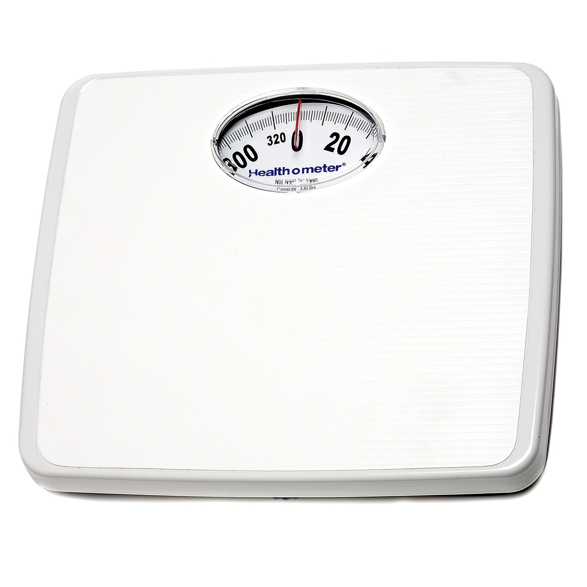 Floor Scale Health O Meter® Dial Display 330 lbs. Capacity White Analog