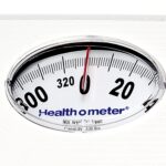 Floor Scale Health O Meter® Dial Display 330 lbs. Capacity White Analog