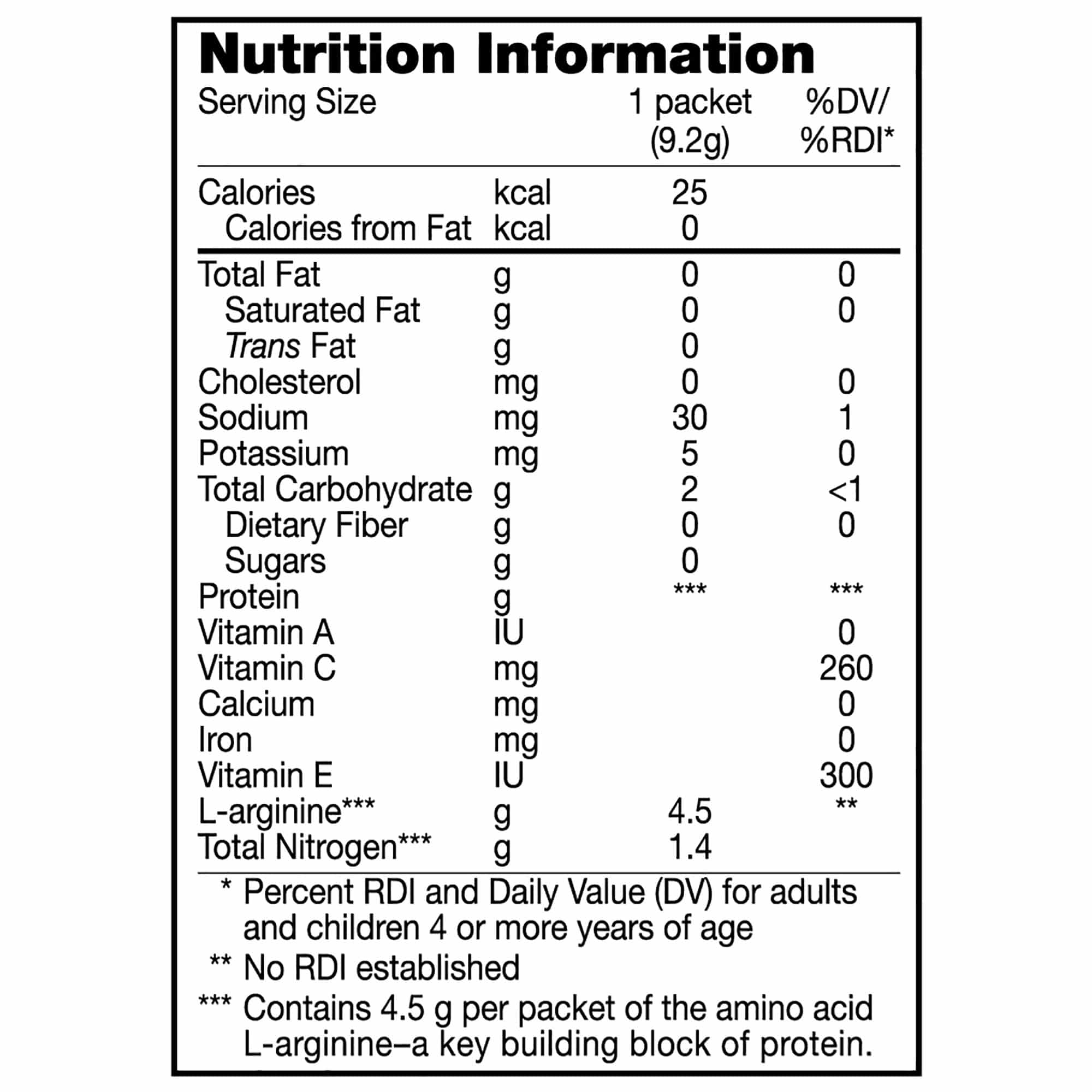 Oral Supplement Arginaid® Orange Flavor Powder 0.32 oz. Individual Packet