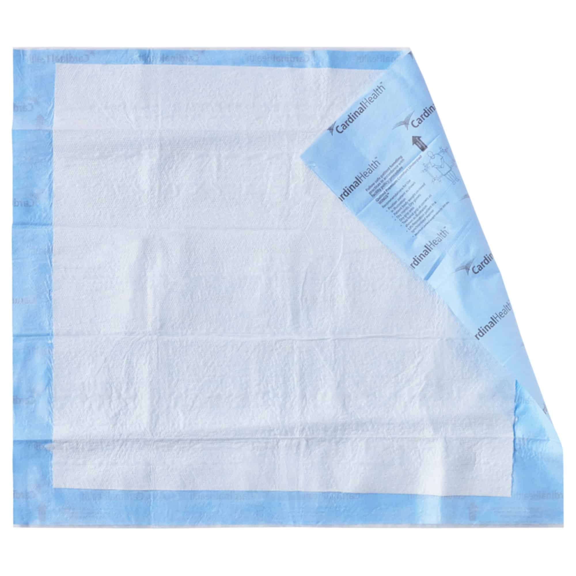 Disposable Underpad Wings™ Quilted Premium Comfort 30 X 36 Inch Airlaid Heavy Absorbency