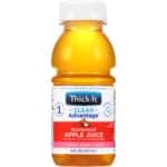 Thickened Beverage Thick-It® Clear Advantage® 8 oz. Bottle Apple Flavor Liquid IDDSI Level 2 Mildly Thick