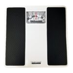 Floor Scale Health O Meter® Dial Display 270 lbs. Capacity Black / White Analog