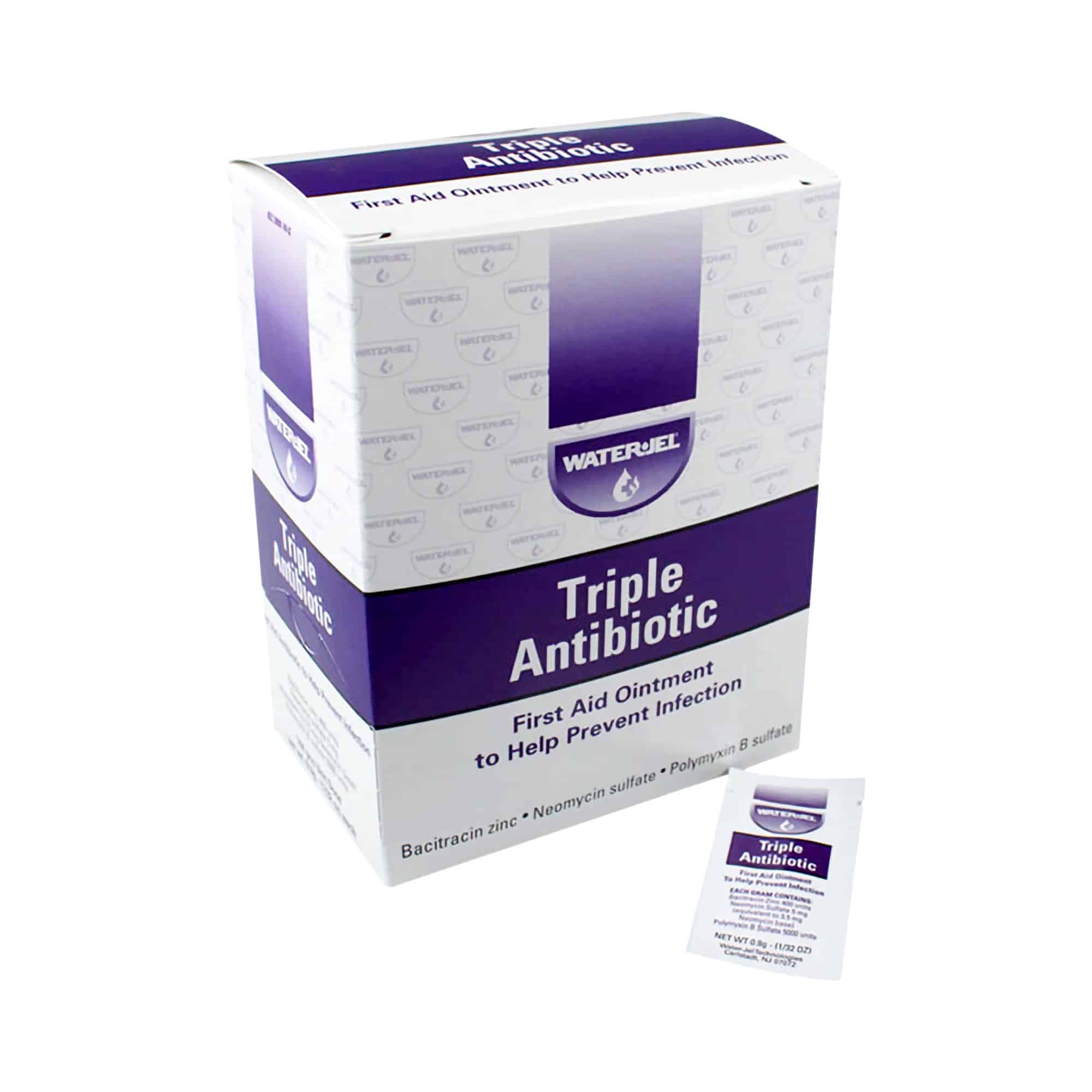 Water Jel® First Aid Antibiotic Ointment | Single-Use Packet