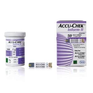 Accu-Chek® Inform II Blood Glucose Test Strips | 50 per Pack