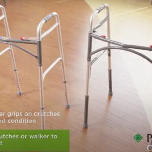 Using a Walker and Crutches: Safety Tips Video