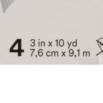 Medical Tape 3M™ Durapore™ White 3 Inch X 10 Yard Silk-Like Cloth NonSterile