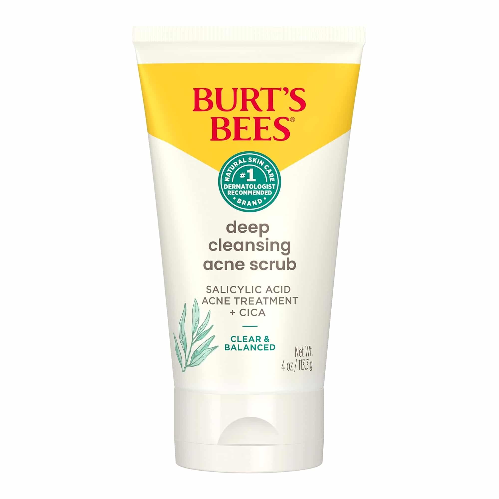 Acne Treatment Burt's Bees® Natural Acne Solutions 4 oz. Scrub