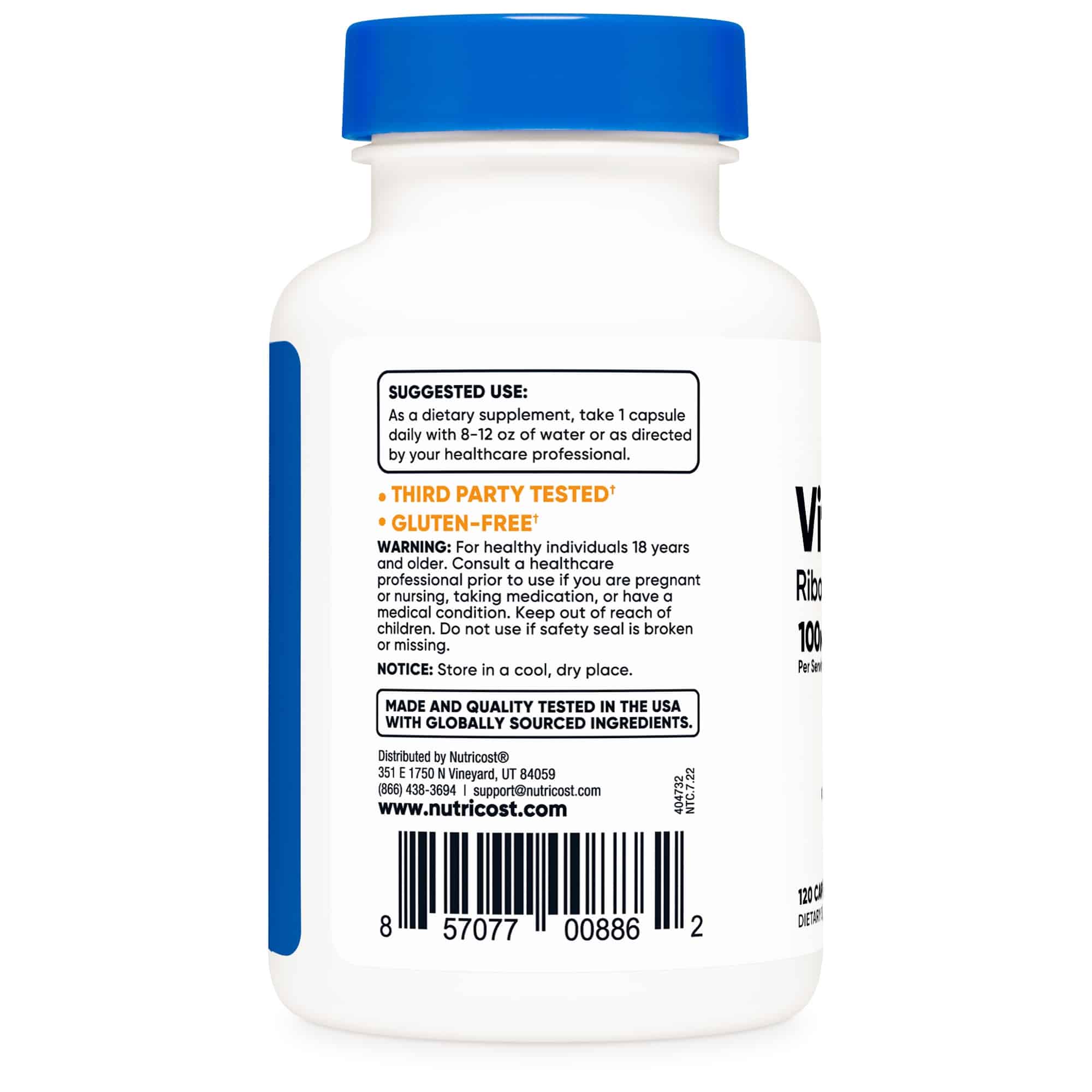 Nutricost® | Vitamin B2