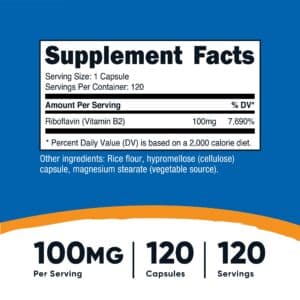 Nutricost® | Vitamin B2